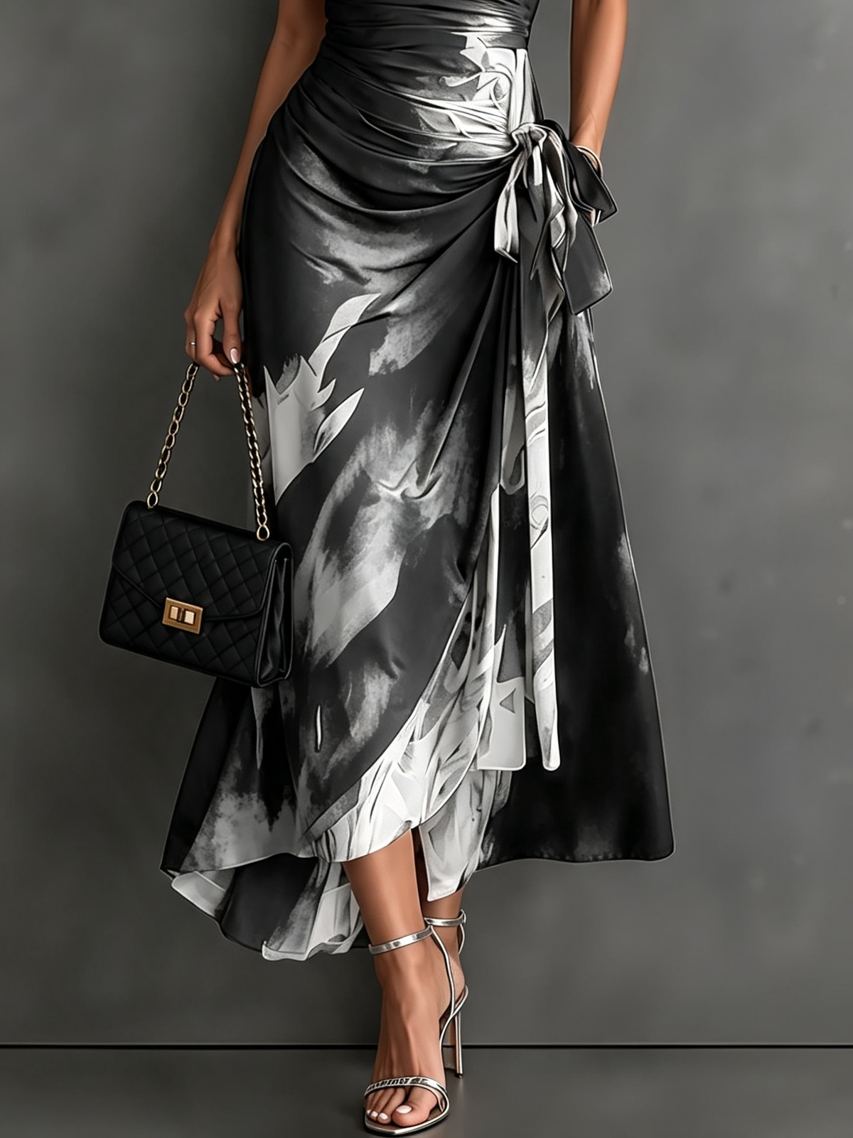 Robe Croisée Flamme