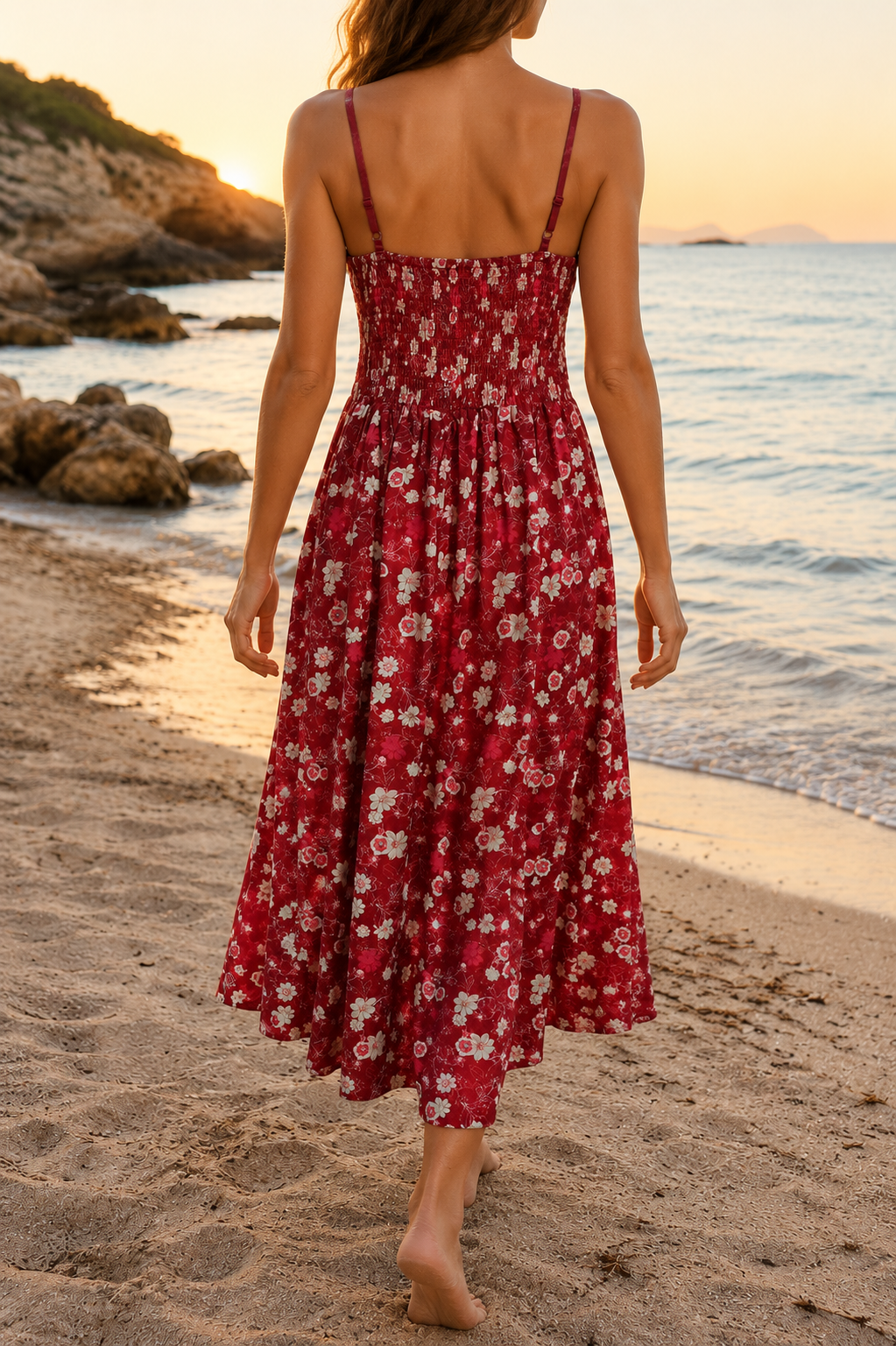 Robe Fleurie Grenade