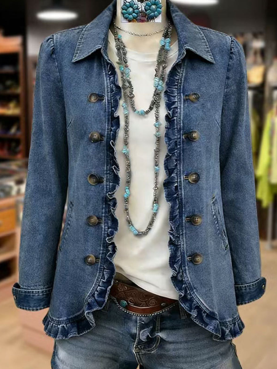 Veste Froncée Cascade