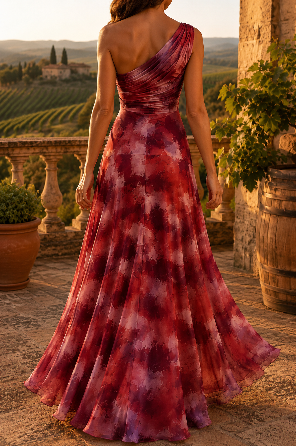 Robe Drapée Chianti