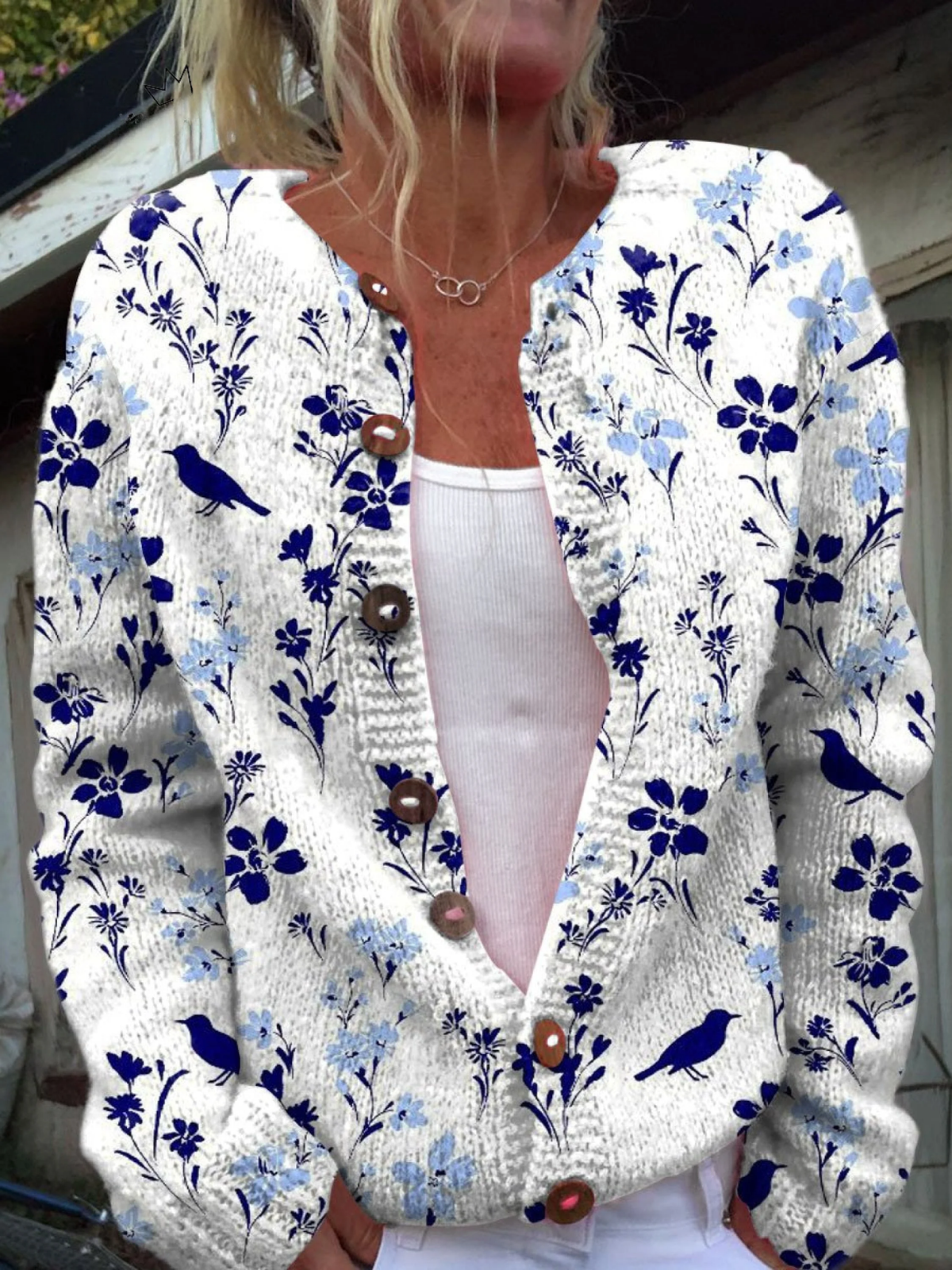 Cardigan Boutonné Volière