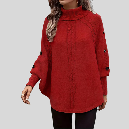 Pull Torsadé Abricot