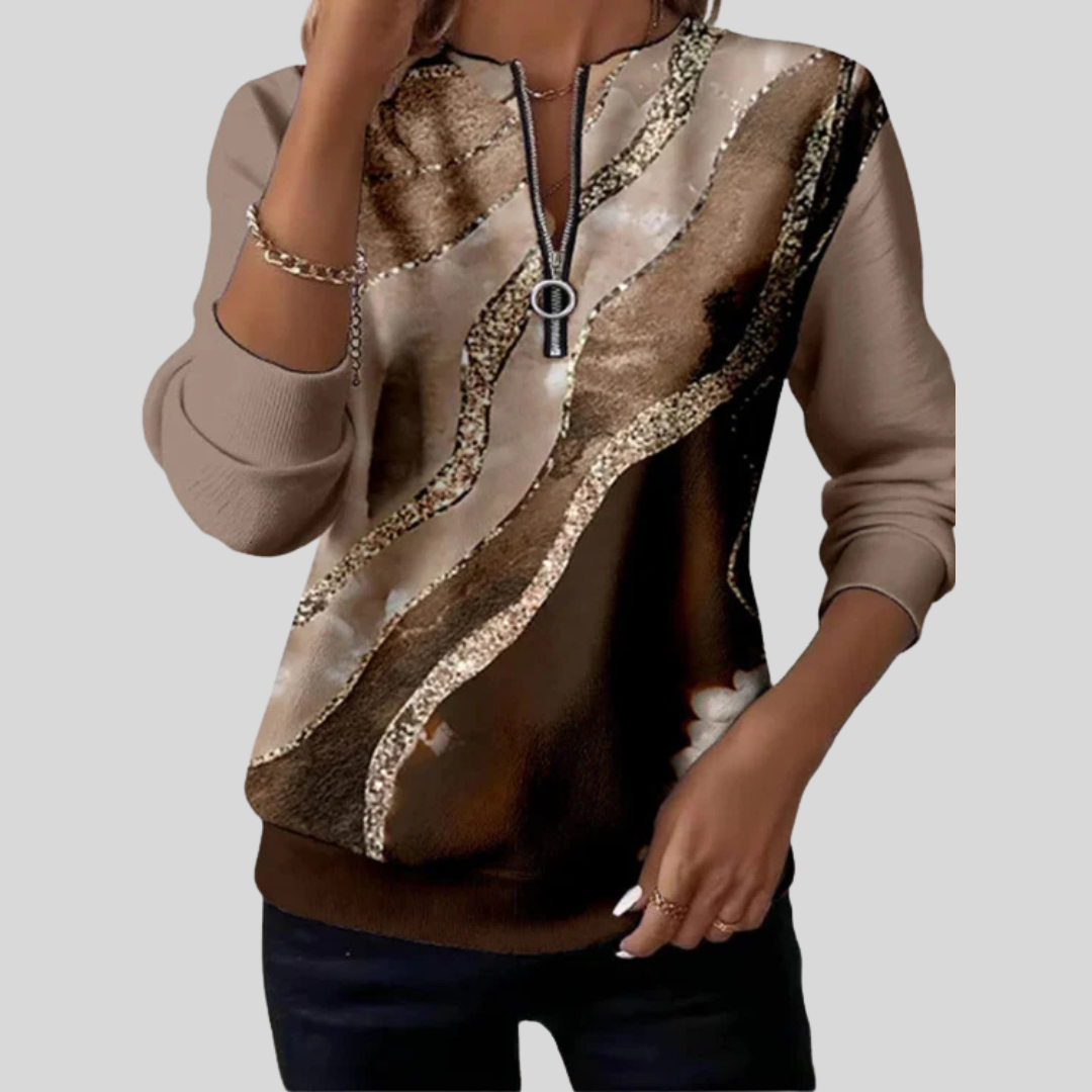 Sweat Imprimé Bronze