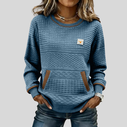 Sweat Col Rond Anthracite