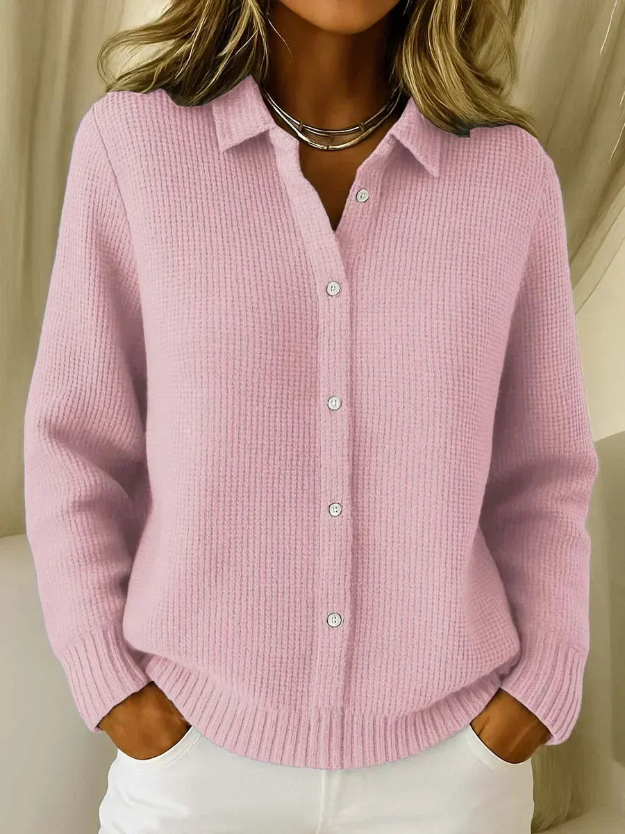 Cardigan en Maille Texturée