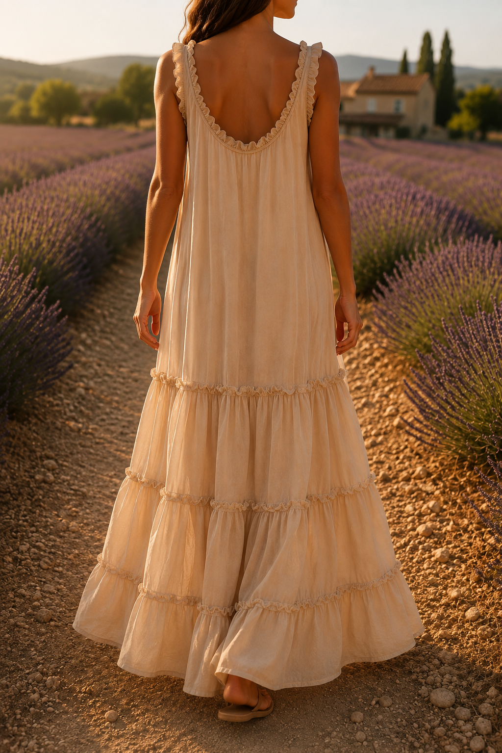 Robe à Volants Serena