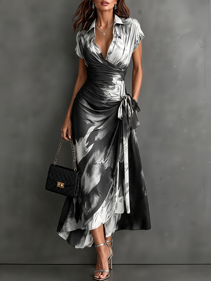 Robe Croisée Flamme
