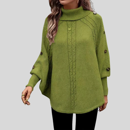 Pull Torsadé Abricot