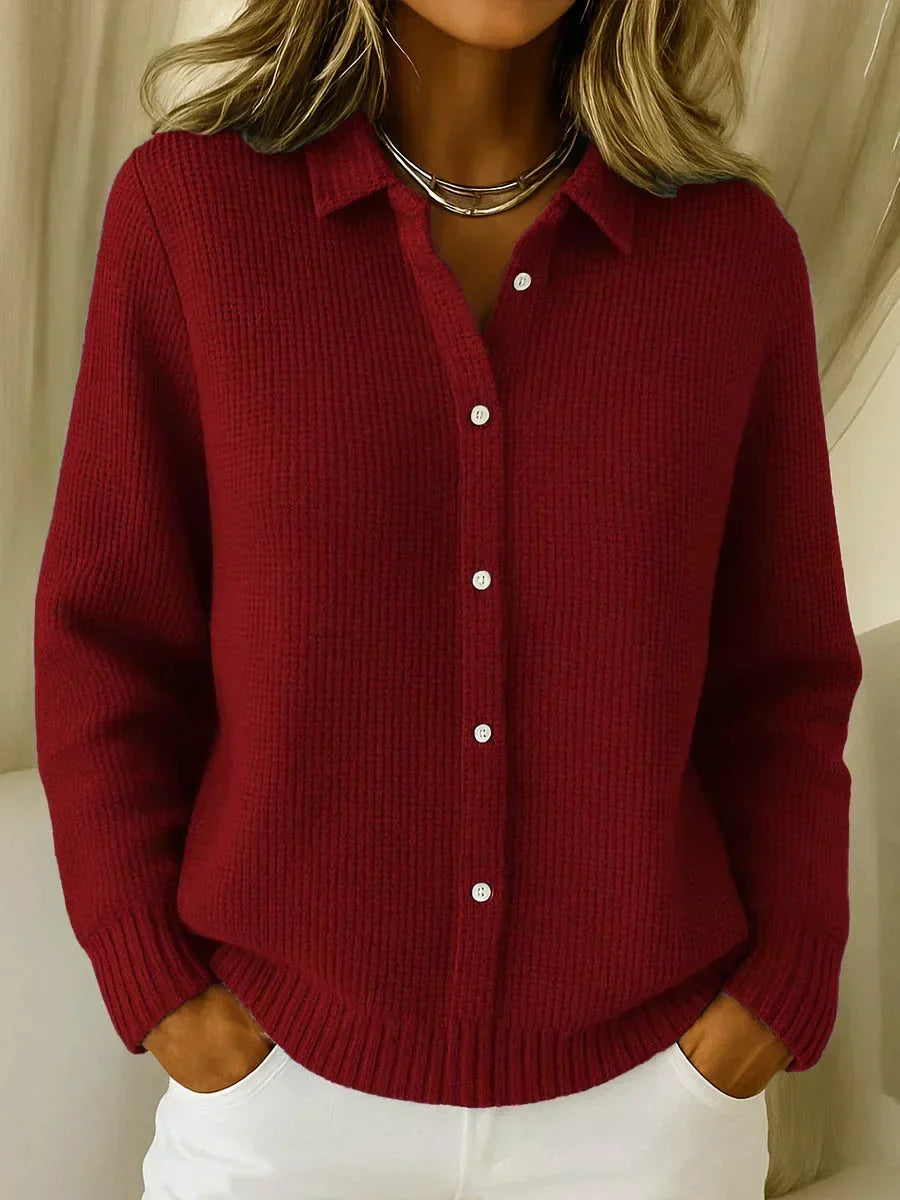 Cardigan en Maille Texturée