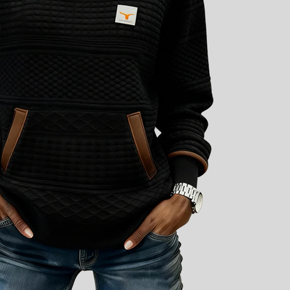 Sweat Col Rond Anthracite