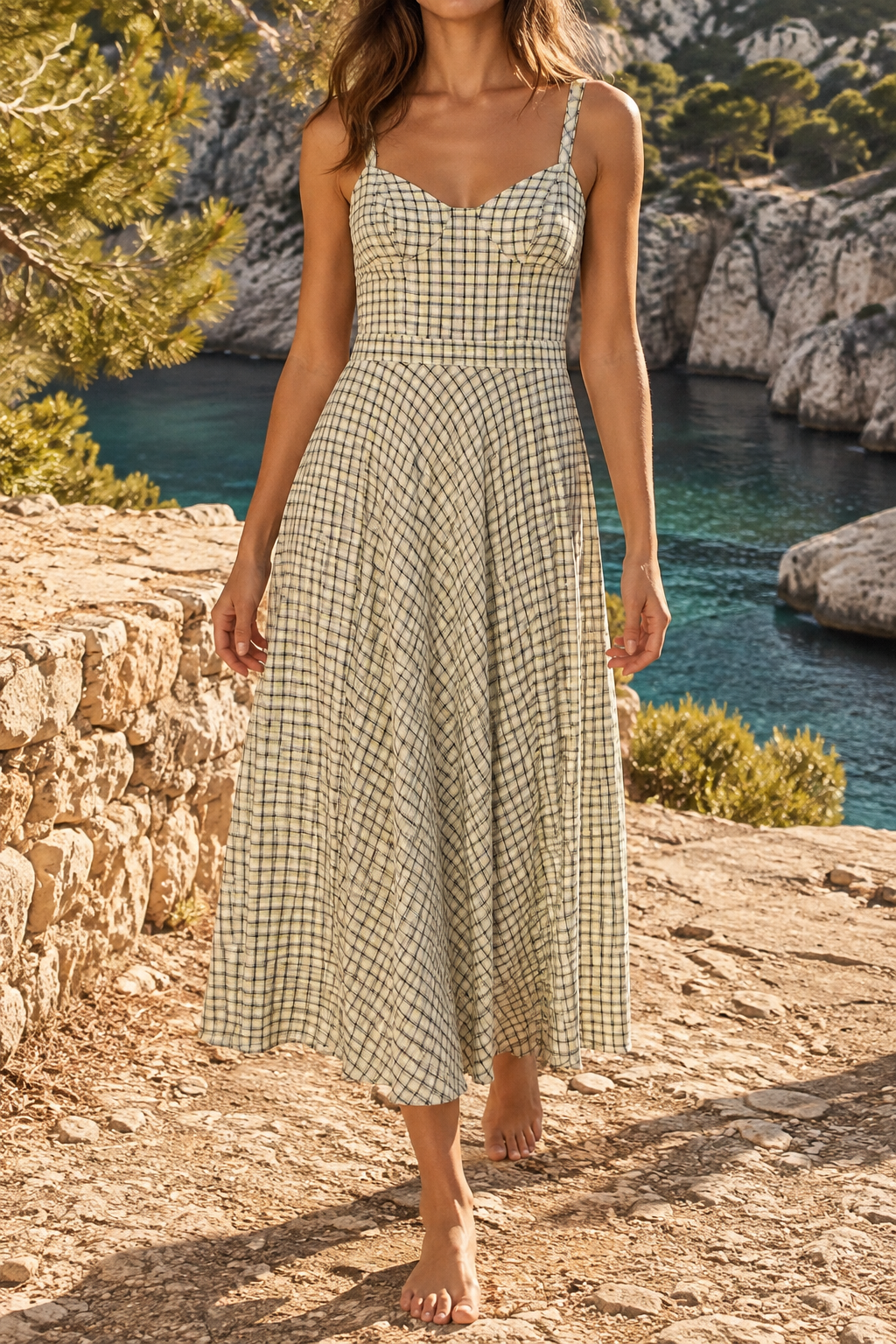 Robe Vichy Citronnelle