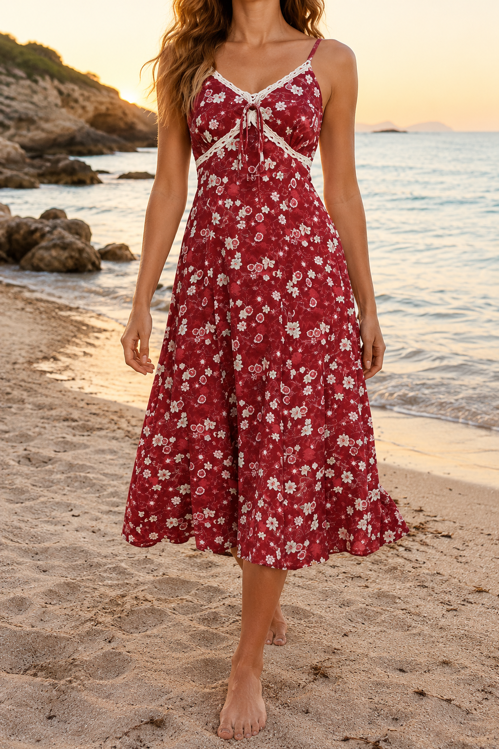Robe Fleurie Grenade