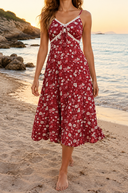 Robe Fleurie Grenade