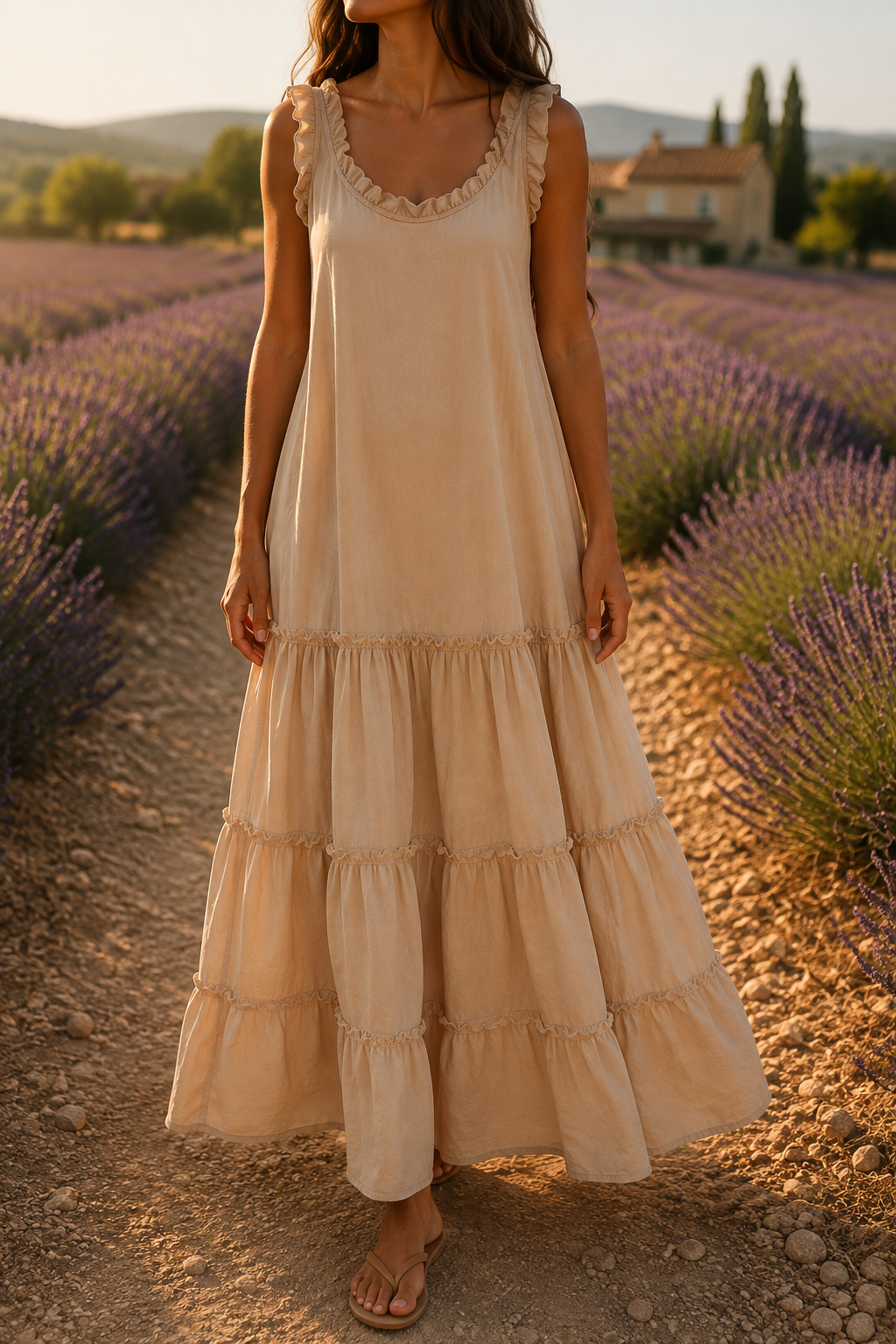 Robe à Volants Serena