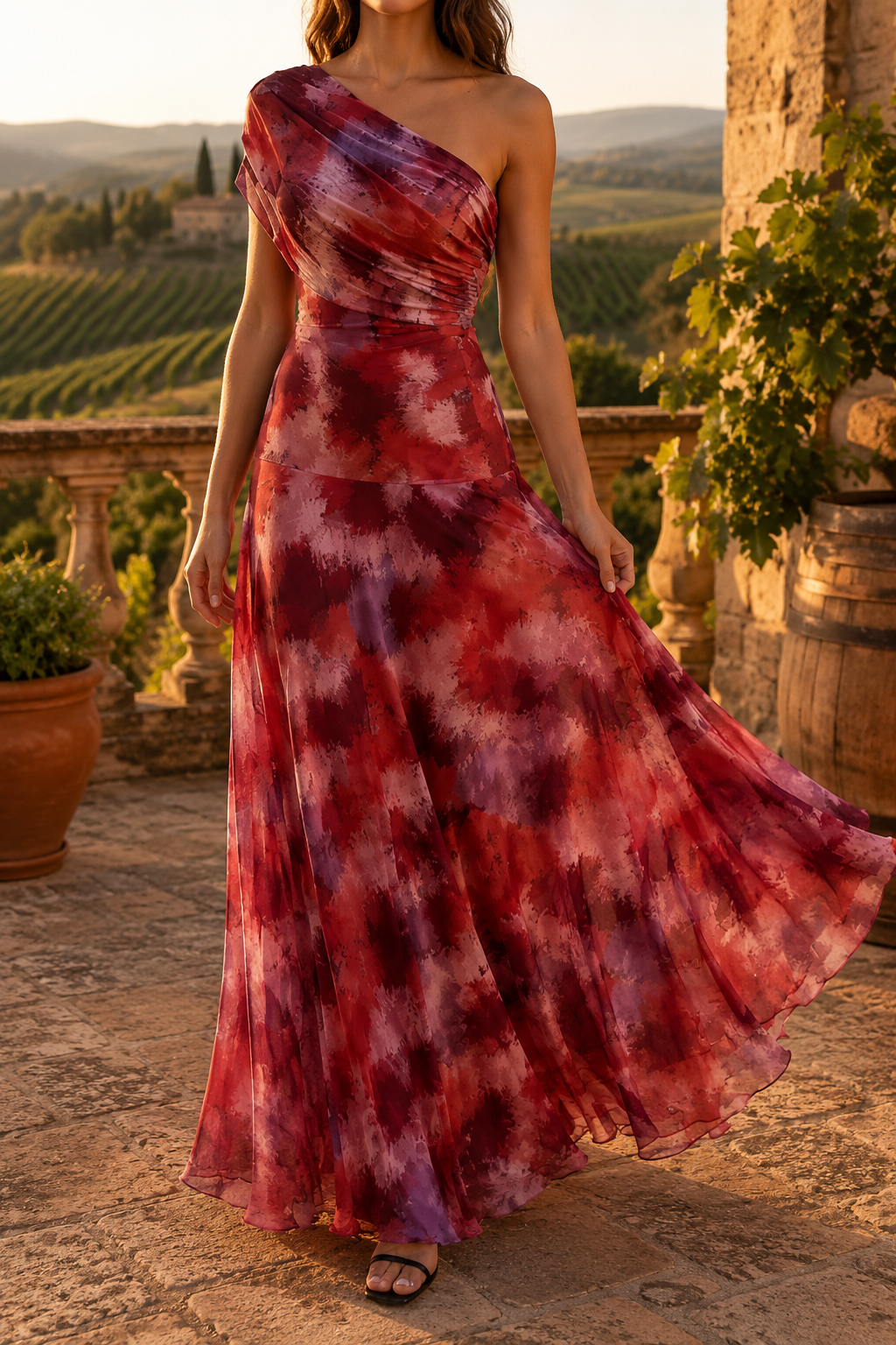 Robe Drapée Chianti