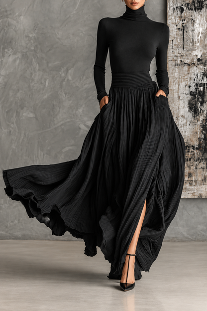 Ensemble Plissé Onyx