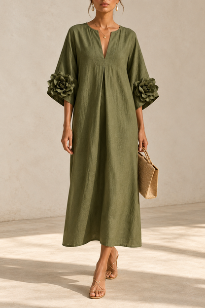 Robe Fleurie Pouilles