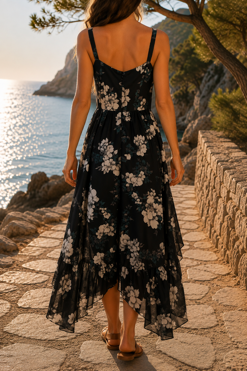 Robe Asymétrique Nocturne