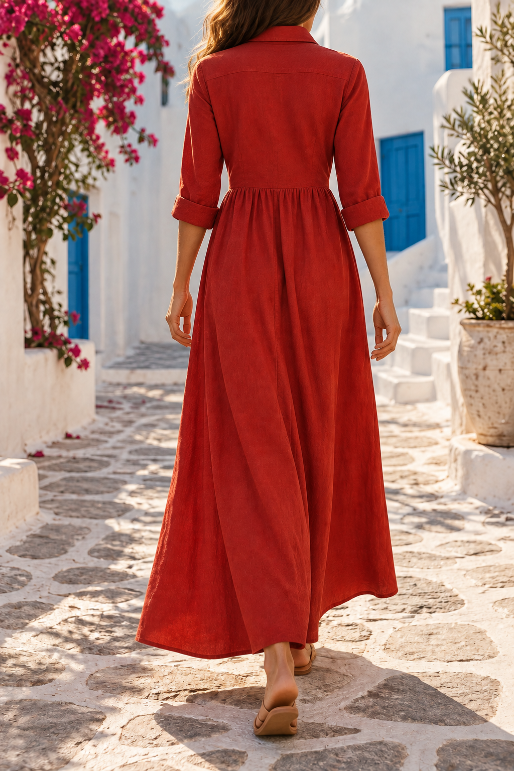 Robe Boutonnée Méridienne