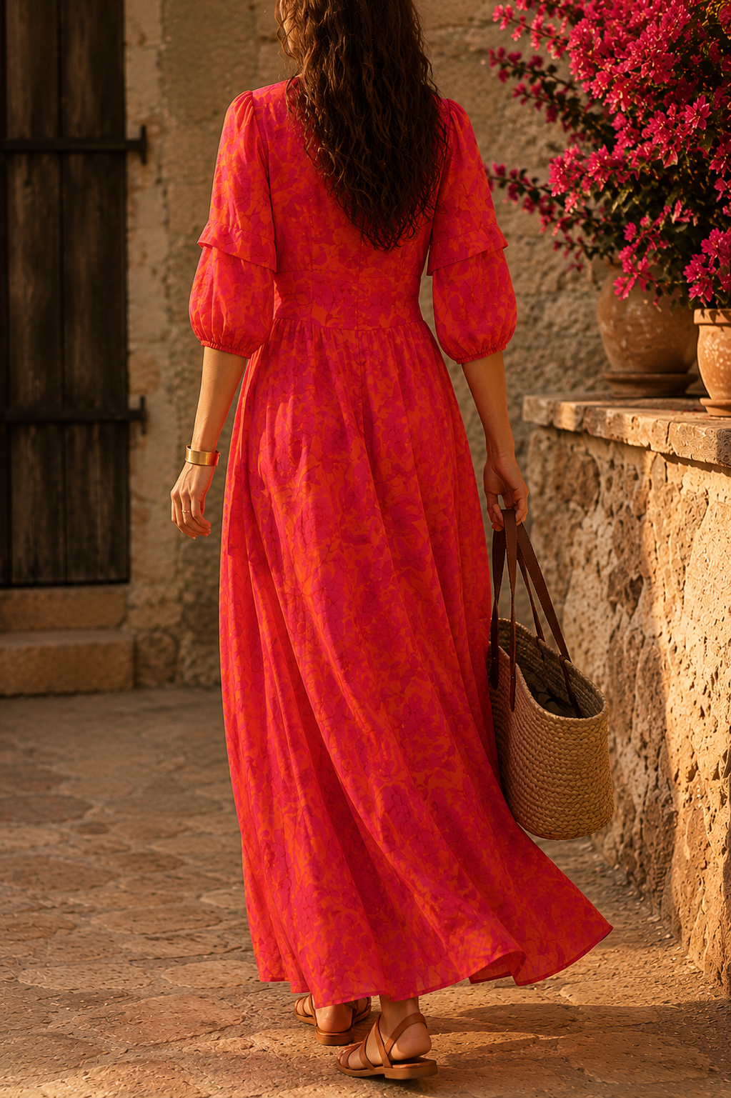 Robe Dégradée Coucher de Soleil