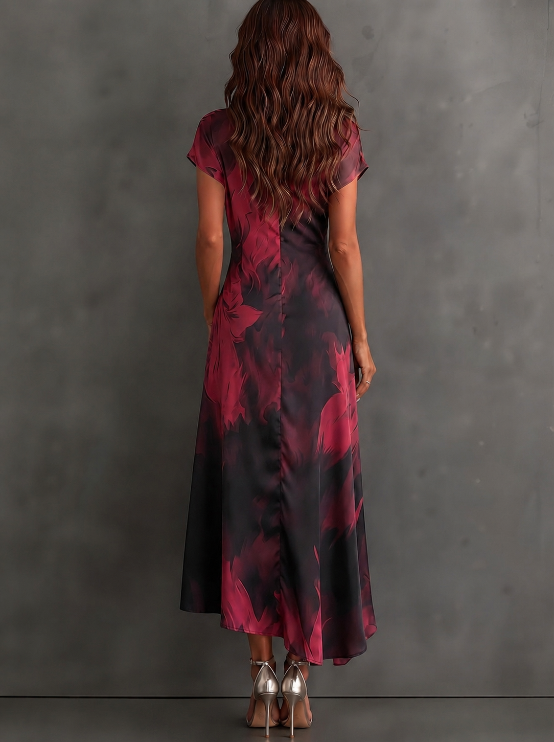 Robe Croisée Flamme