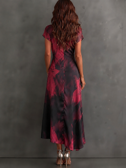Robe Croisée Flamme
