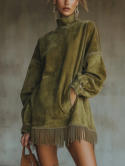 Robe Suédée Ombrie
