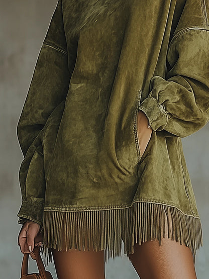 Robe Suédée Ombrie