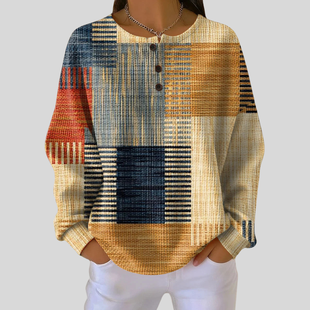 Sweat Gaufré Tournesol