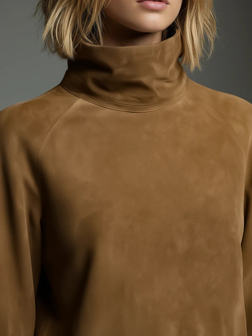 Robe Suédée Seventies