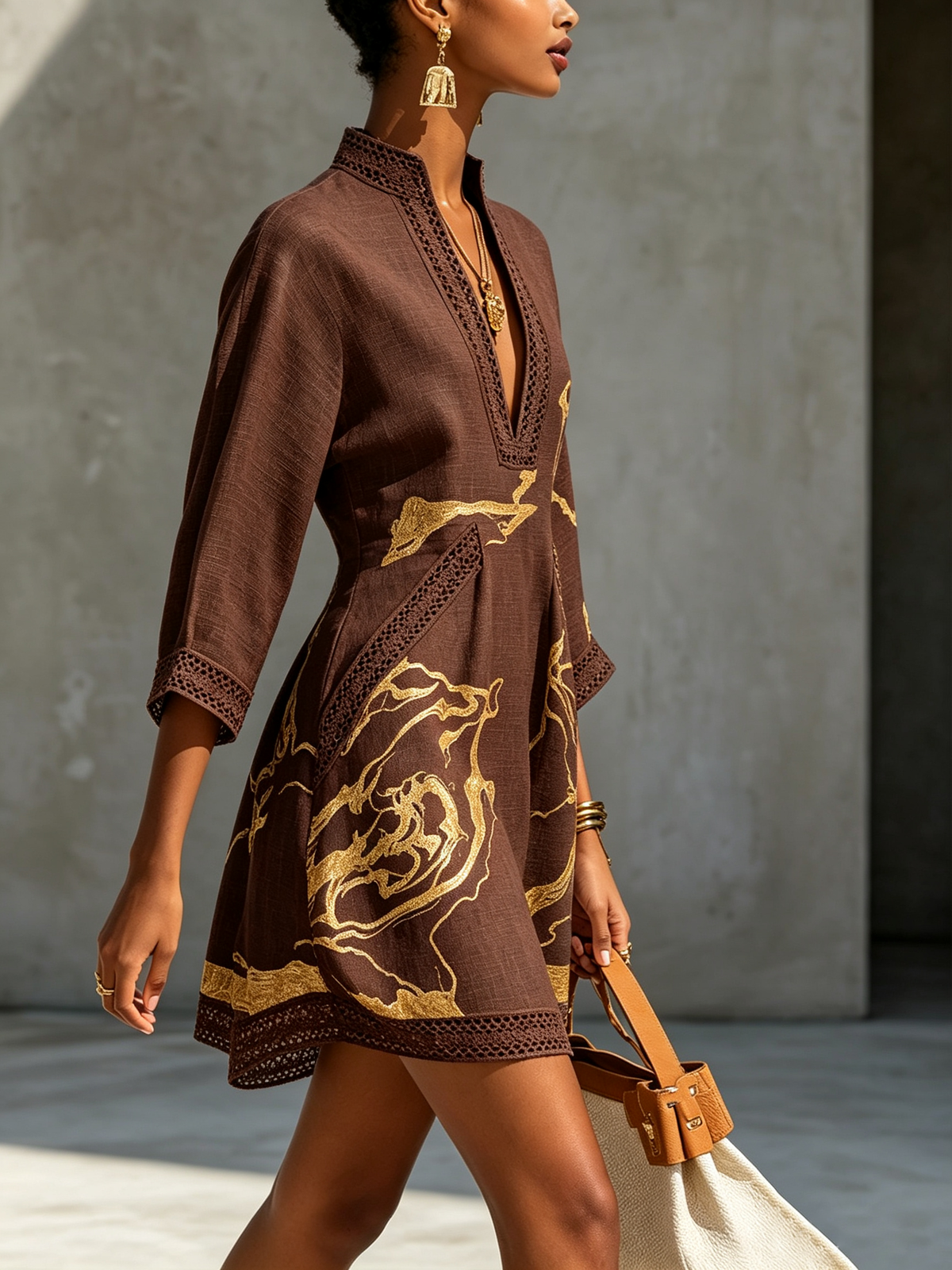 Robe Dentelée Aurore