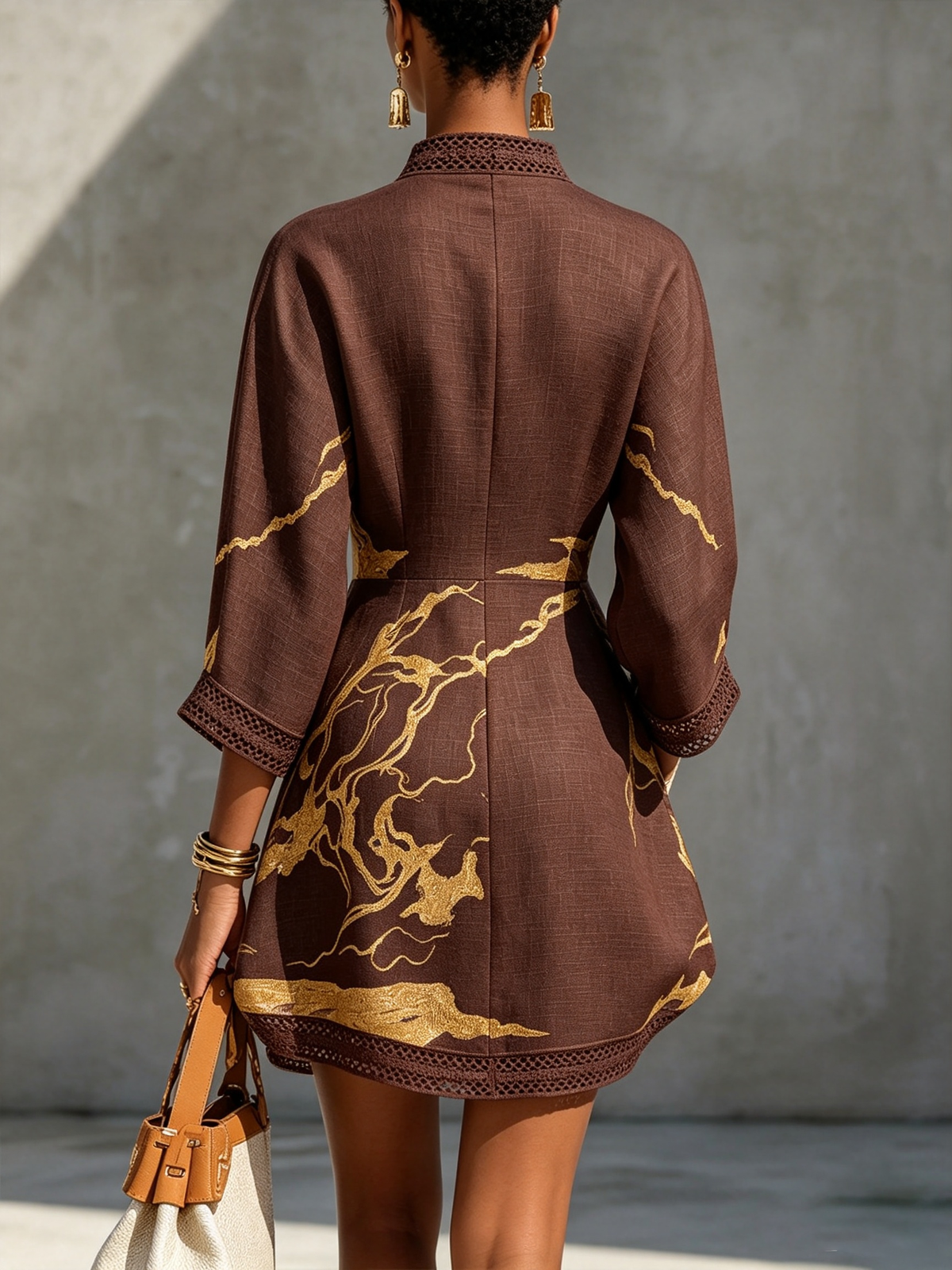 Robe Dentelée Aurore