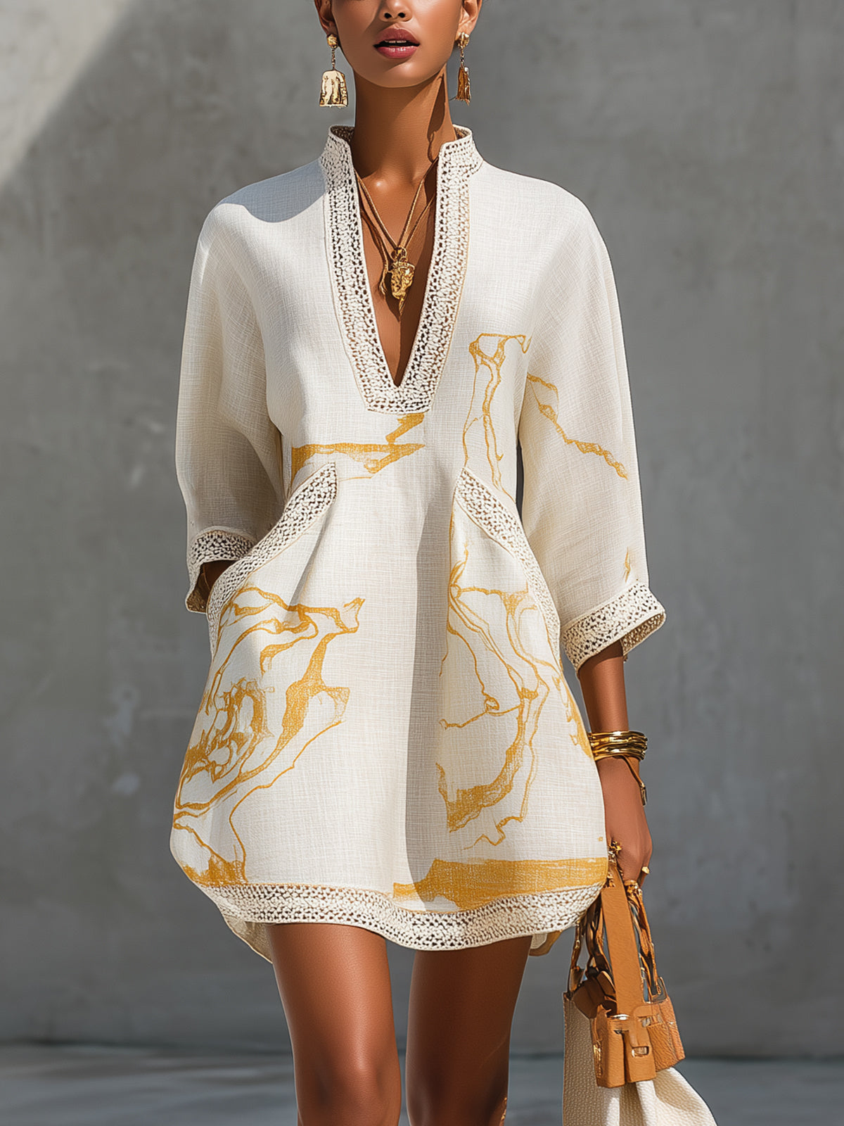Robe Dentelée Aurore