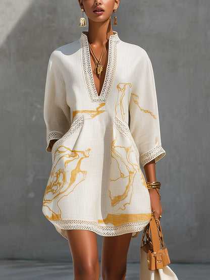 Robe Dentelée Aurore