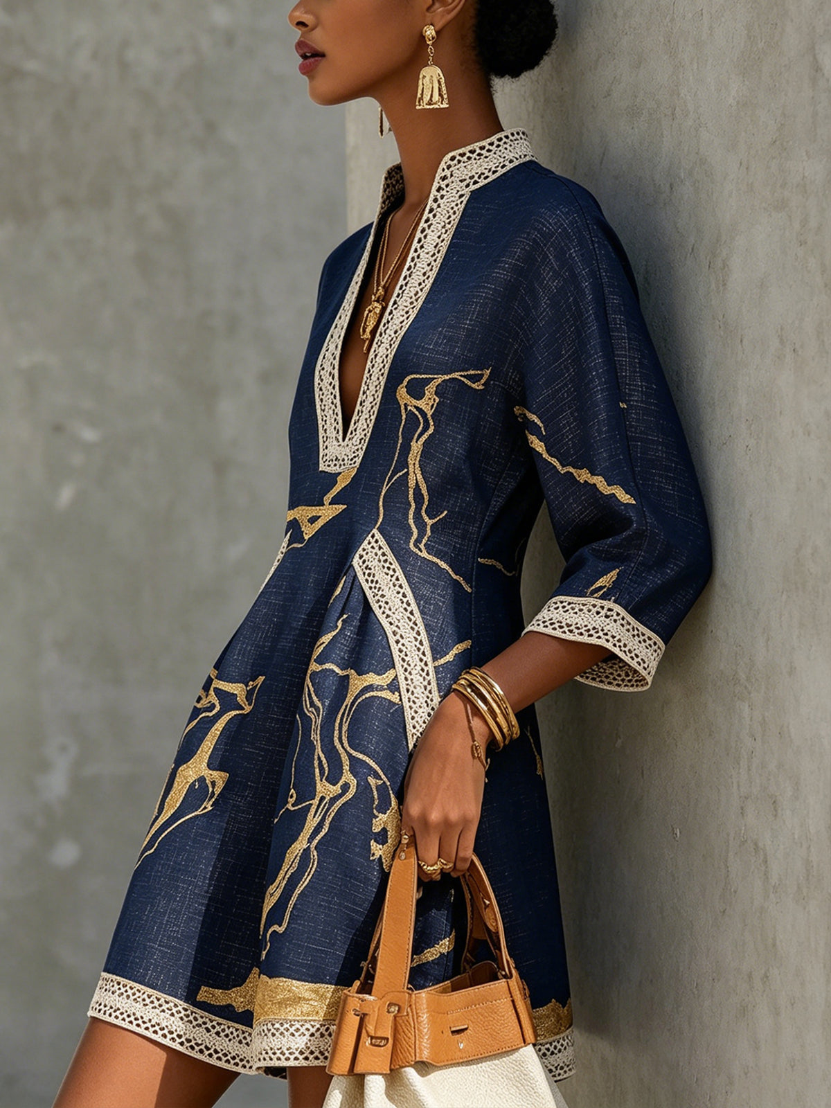 Robe Dentelée Aurore