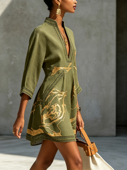 Robe Dentelée Aurore