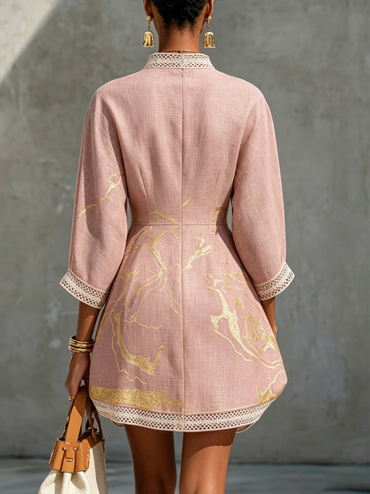 Robe Dentelée Aurore
