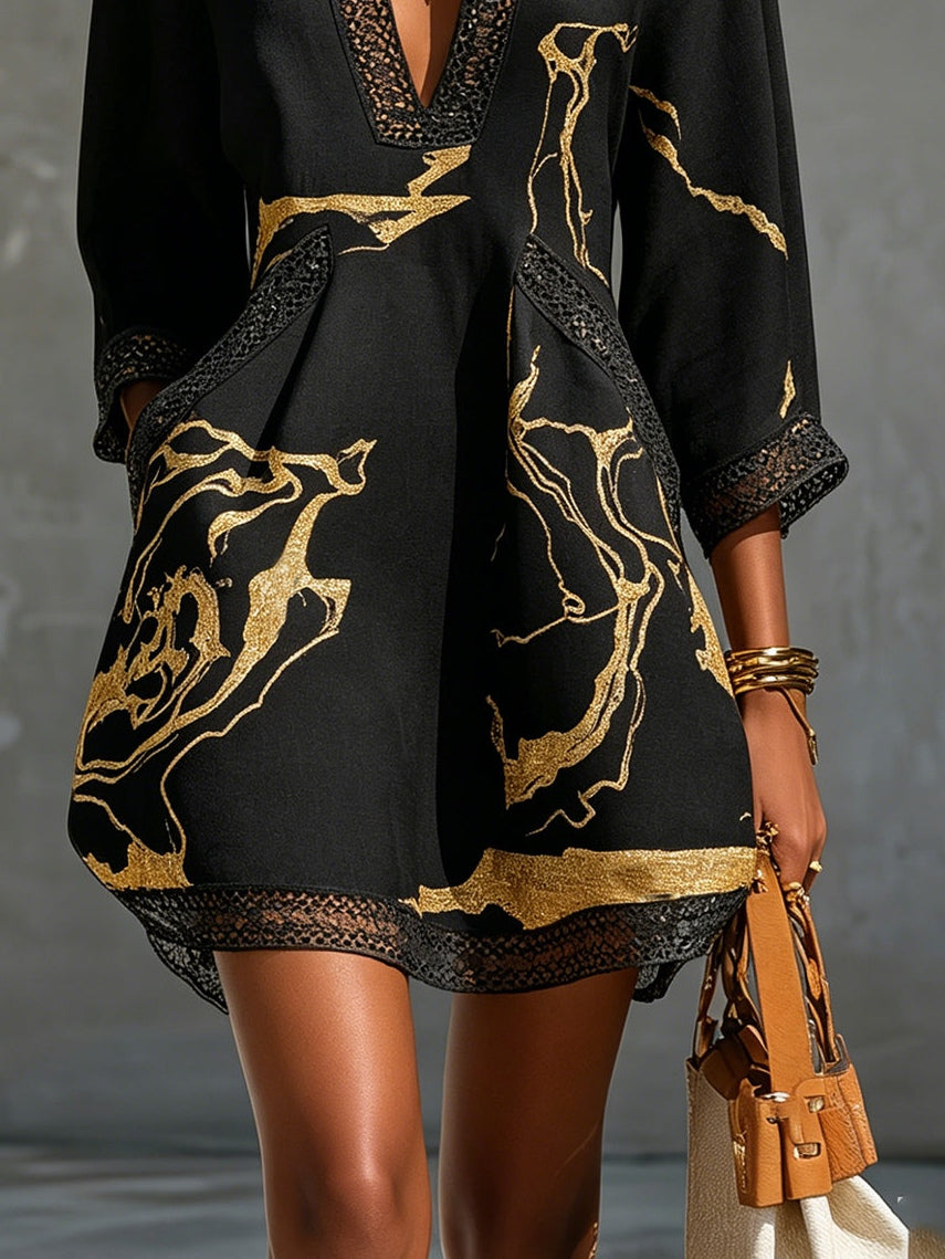 Robe Dentelée Aurore