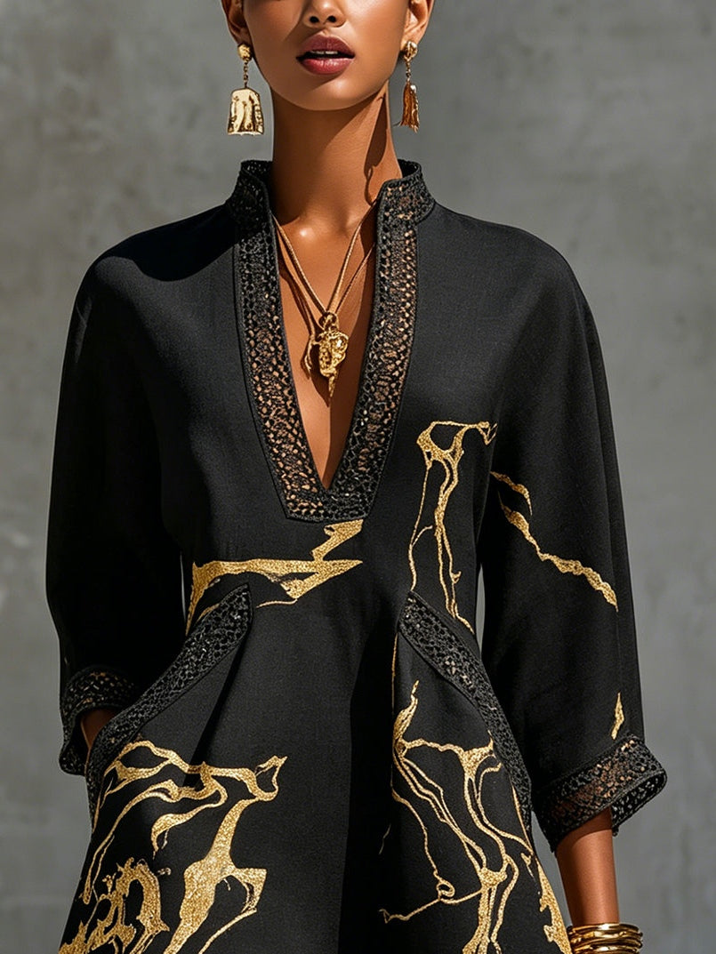 Robe Dentelée Aurore
