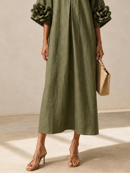 Robe Fleurie Pouilles