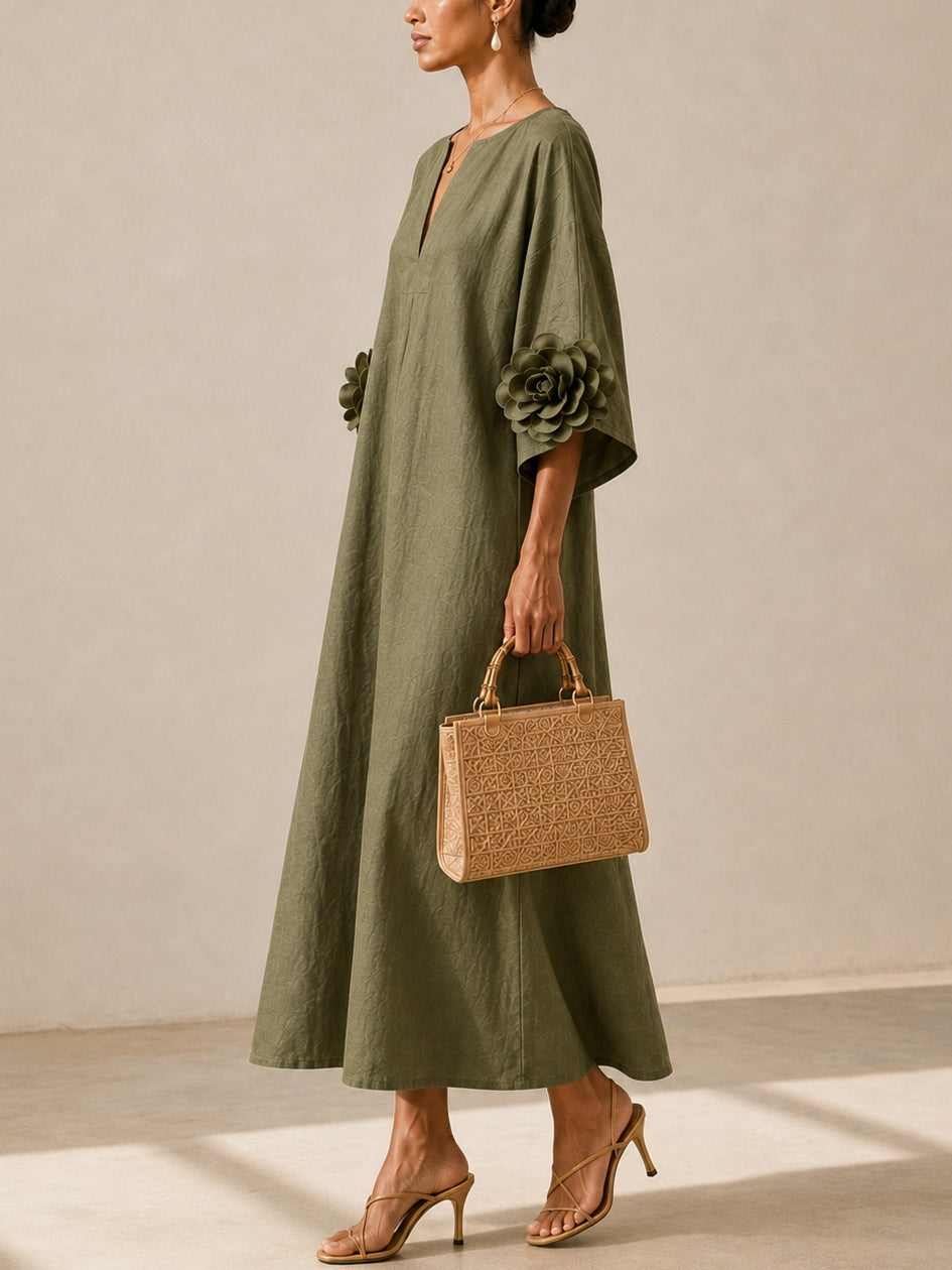 Robe Fleurie Pouilles