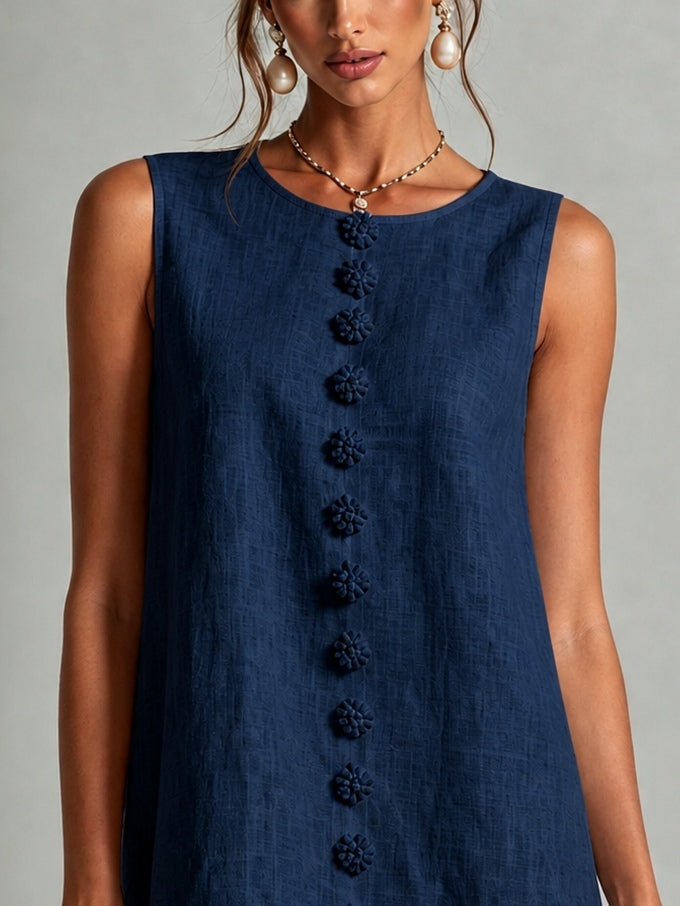 Robe Boutonnée Neptune