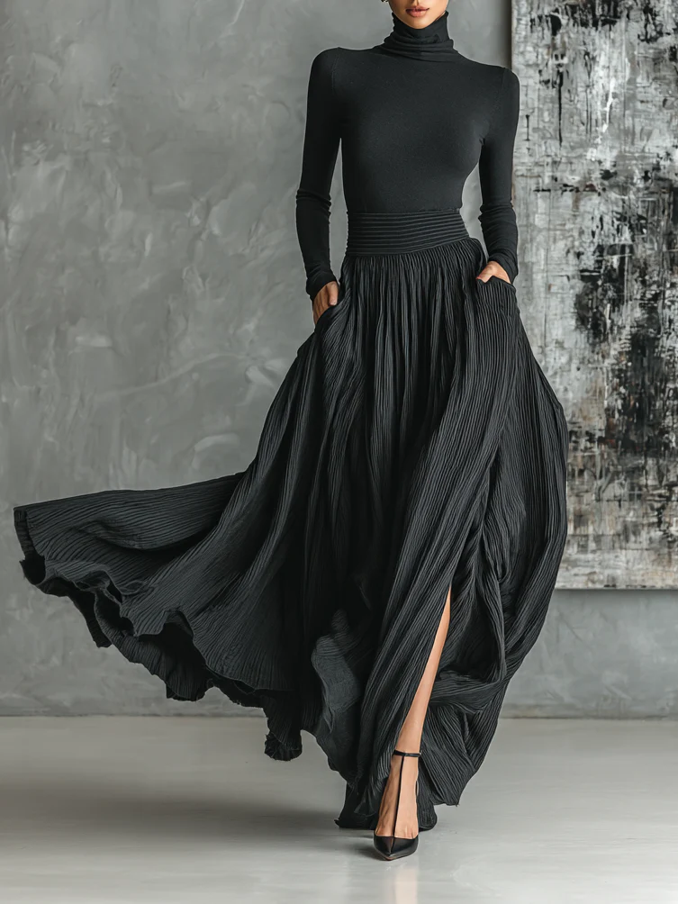 Ensemble Plissé Onyx