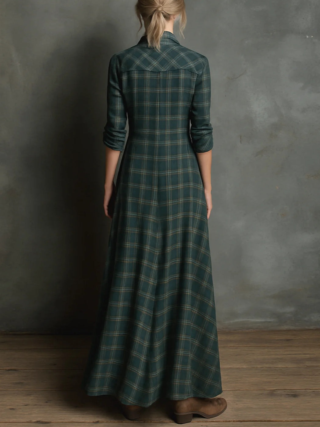Robe à Carreaux Prairie