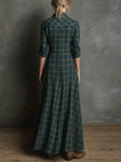 Robe à Carreaux Prairie