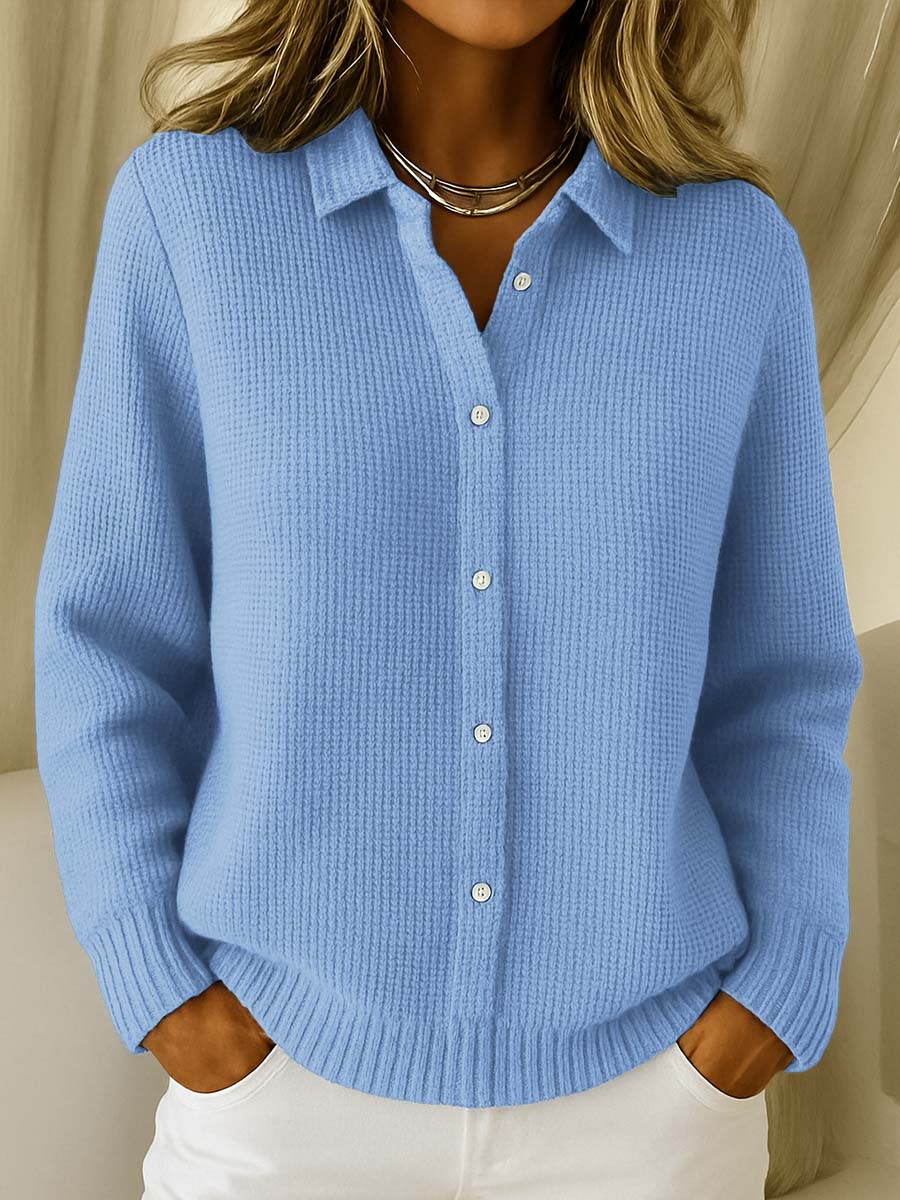 Cardigan en Maille Texturée