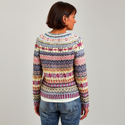 Pull Maille Rayures Pastel
