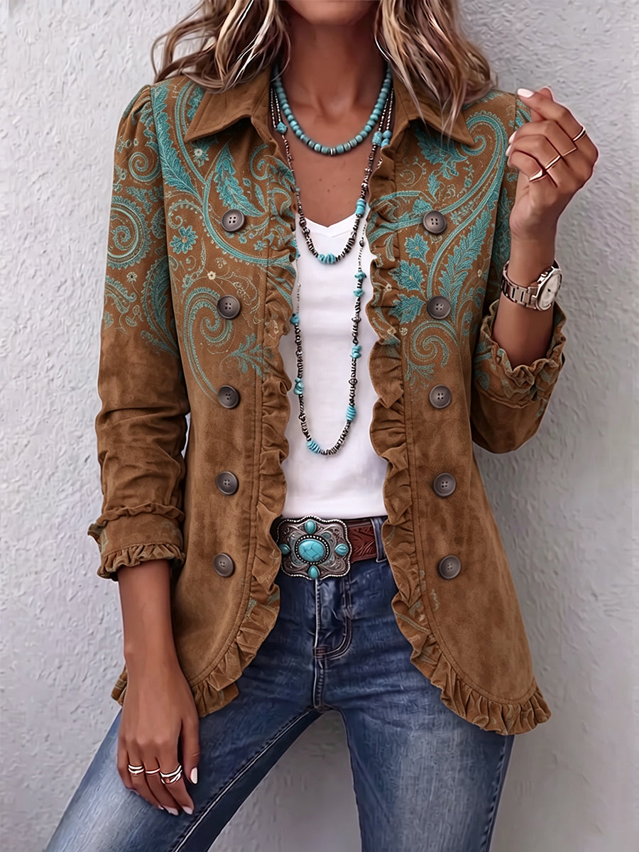 Veste Froncée Cachemire