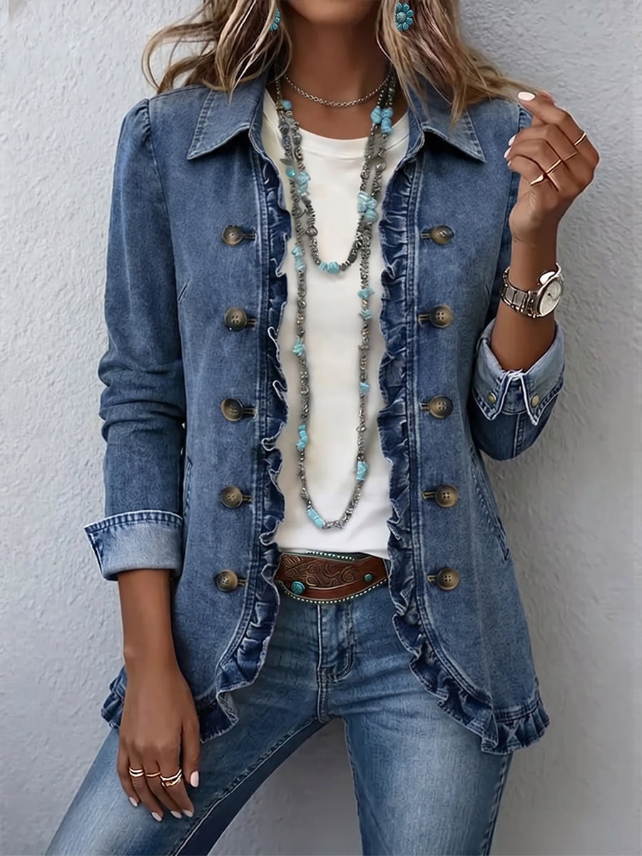 Veste Froncée Cascade