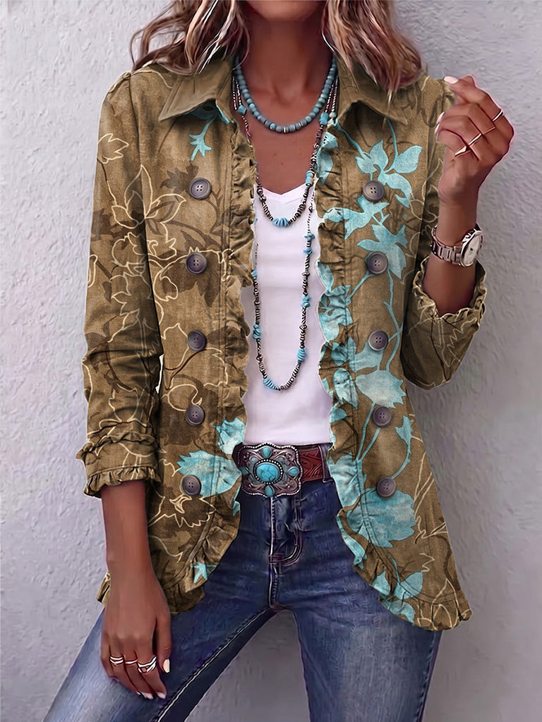 Veste Fleurie Caraïbes